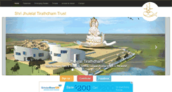 Desktop Screenshot of jhulelaltirathdham.com